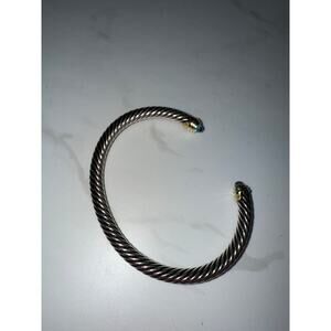 David Yurman Sterling Silver with Gold Accents Bracelet